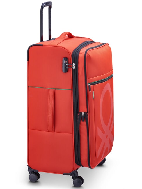 COLOR BLOCK Cărucior mare, extensibil RED - Trolere semirigide