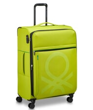 BENETTON By DELSEY COLOR BLOCK Cărucior mare, extensibil apa verde - Trolere semirigide - 3