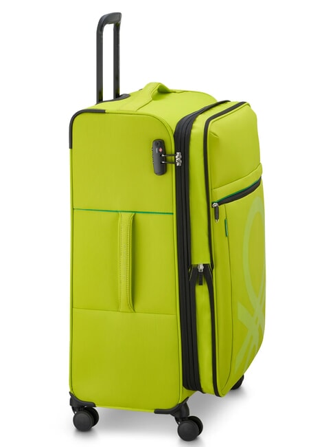 COLOR BLOCK Cărucior mare, extensibil apa verde - Trolere semirigide