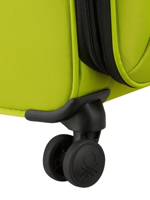 COLOR BLOCK Cărucior mare, extensibil apa verde - Trolere semirigide