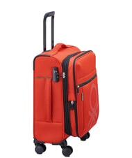 BENETTON By DELSEY COLOR BLOCK Troler extensibil pentru bagaj de m&acirc;nă RED - Bagaje de m&acirc;nă - 4