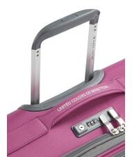 BENETTON UCB SOFT Troler extensibil pentru bagaj de m&acirc;nă bujor - Bagaje de m&acirc;nă - 6