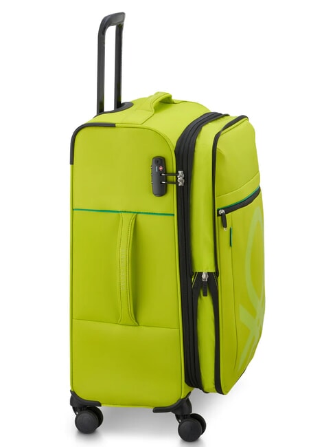 COLOR BLOCK Cărucior mediu, extensibil apa verde - Trolere semirigide