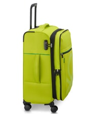 BENETTON COLOR BLOCK Cărucior mediu, extensibil apa verde - Trolere semirigide - 3