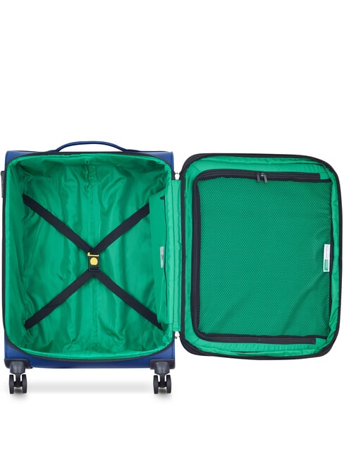 COLOR BLOCK Cărucior mediu, extensibil albastru - Trolere semirigide