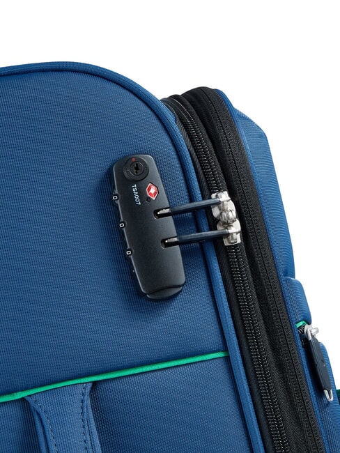 COLOR BLOCK Cărucior mediu, extensibil albastru - Trolere semirigide