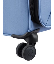 BENETTON By DELSEY BE Cărucior mediu, extensibil gheață albastră - Trolere semirigide - 7