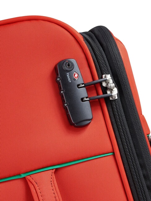 COLOR BLOCK Set cabină extensibilă + cărucior mediu + mare RED - Set trolere
