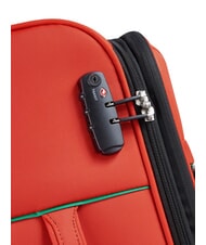 BENETTON By DELSEY COLOR BLOCK Set cabină extensibilă + cărucior mediu + mare RED - Set trolere - 5