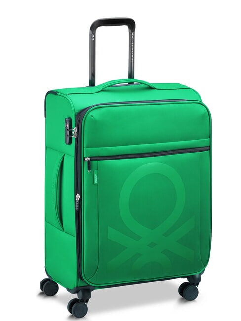 COLOR BLOCK Cărucior mediu, extensibil iguană - Trolere semirigide