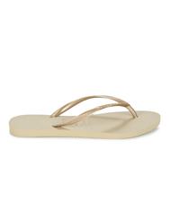 HAVAIANAS flip flops SLIM SAND GRAY / LUMINĂ DE AUR - Pantofi femei - 3