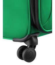 BENETTON By DELSEY COLOR BLOCK Cărucior mediu, extensibil iguană - Trolere semirigide - 6