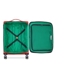 BENETTON By DELSEY COLOR BLOCK Cărucior mediu, extensibil RED - Trolere semirigide - 2