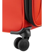 BENETTON By DELSEY COLOR BLOCK Cărucior mediu, extensibil RED - Trolere semirigide - 7