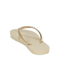 HAVAIANAS flip flops SLIM SAND GRAY / LUMINĂ DE AUR - Pantofi femei - 6