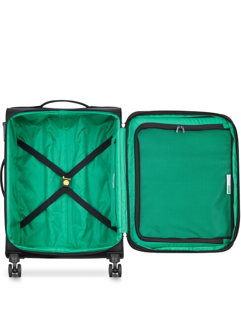 COLOR BLOCK Cărucior mediu, extensibil negru - Trolere semirigide