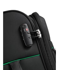 BENETTON By DELSEY COLOR BLOCK Cărucior mediu, extensibil negru - Trolere semirigide - 5