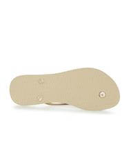 HAVAIANAS flip flops SLIM SAND GRAY / LUMINĂ DE AUR - Pantofi femei - 7