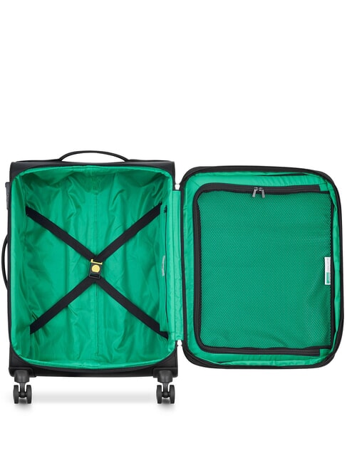 COLOR BLOCK Set cabină extensibilă + cărucior mediu + mare negru - Set trolere