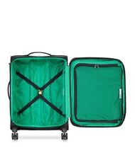 BENETTON By DELSEY COLOR BLOCK Set cabină extensibilă + cărucior mediu + mare negru - Set trolere - 3