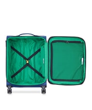 BENETTON By DELSEY COLOR BLOCK Set cabină extensibilă + cărucior mediu + mare albastru - Set trolere - 4