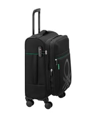 BENETTON COLOR BLOCK Troler extensibil pentru bagaj de m&acirc;nă negru - Bagaje de m&acirc;nă - 4