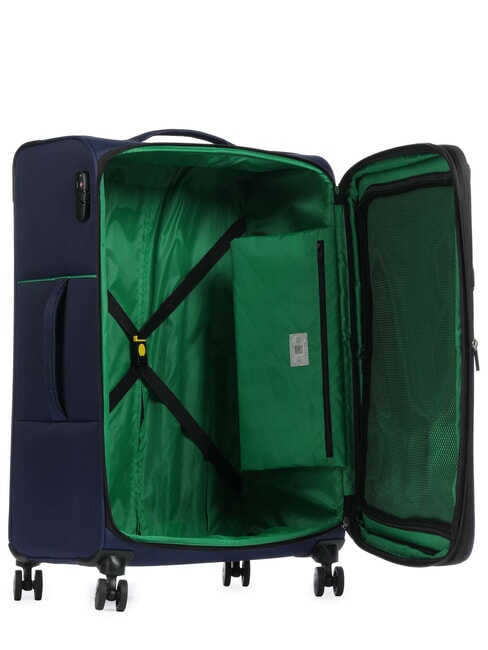 COLOR BLOCK Cărucior mare, extensibil albastru - Trolere semirigide