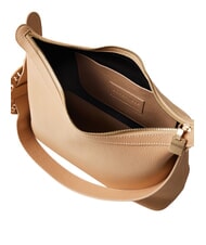 BORBONESE 011 Geantă de umăr, piele prăjitură - Genți femei - 5