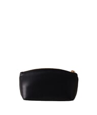 BORBONESE LETTERING Mini geantă de toaletă din piele negru - Genți plic și truse - 3