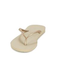HAVAIANAS flip flops SLIM SAND GRAY / LUMINĂ DE AUR - Pantofi femei - 5