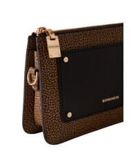 BORBONESE GRAFFITI Geantă de umăr mini natural op / negru - Genți femei - 4