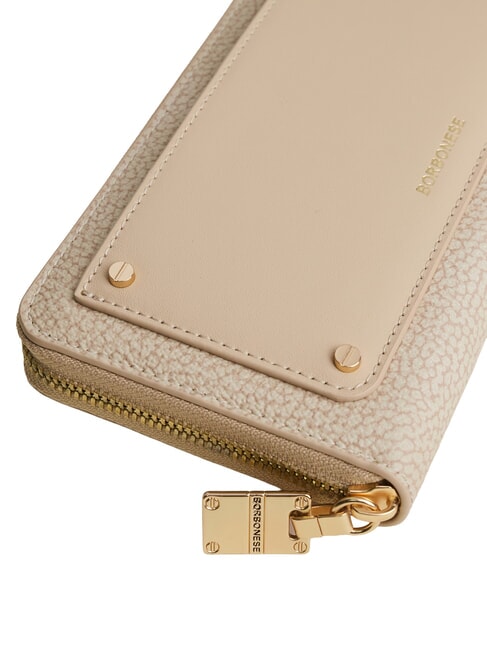 GRAFFITI Portofel cu fermoar nisip - Portofele femei