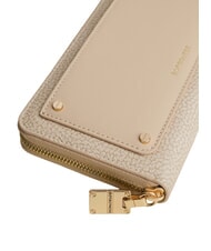 BORBONESE GRAFFITI Portofel cu fermoar nisip - Portofele femei - 4