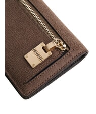 BORBONESE VITE SOFT Portofel din piele noroi - Portofele femei - 4