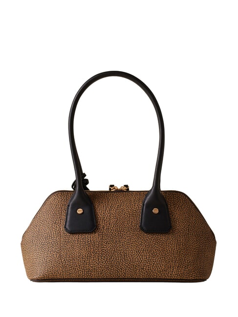 GEMINI Geantă de umăr natural op / negru - Genți femei