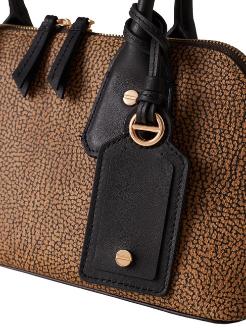 GEMINI Geantă de umăr natural op / negru - Genți femei