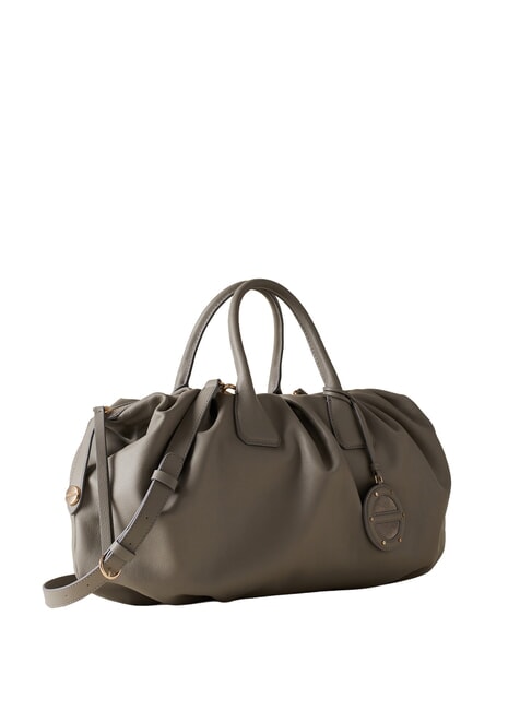 VIS-A-VIS Large Geantă de m&acirc;nă, cu curea de umăr ecran argintiu - Genți femei