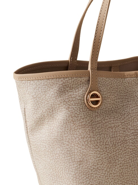 FLIGHT Geantă de m&acirc;nă cu curea de umăr nisip - Genți femei