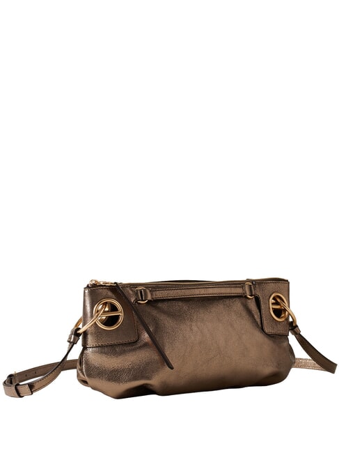 LONDON Geantă de umăr din piele țeavă de armă - Genți femei