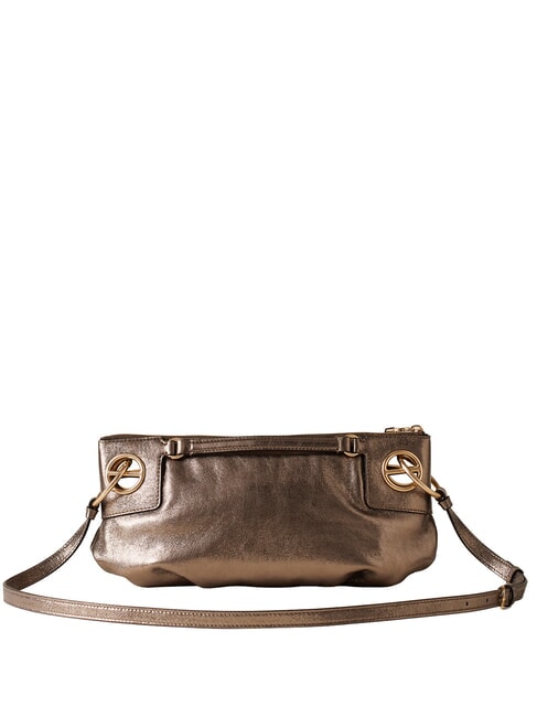 LONDON Geantă de umăr din piele țeavă de armă - Genți femei