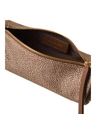 BORBONESE VIS-A-VIS Geantă mică de umăr beiger mare - Genți femei - 5