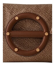 BORBONESE VIS-A-VIS Curea de umăr beiger mare - Genți femei - 4