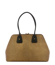 BORBONESE GEMINI Geantă de umăr natural op / negru - Genți femei - 2