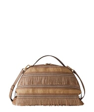 BORBONESE SEXY Geantă de m&acirc;nă, cu curea de umăr natural - Genți femei - 2