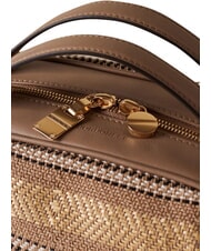 BORBONESE SEXY Geantă de m&acirc;nă, cu curea de umăr natural - Genți femei - 4