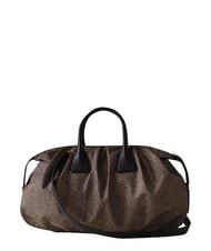 BORBONESE VIS-A-VIS Geantă maxi, cu curea de umăr OP / NATURAL / NEGRU - Genți femei - 2