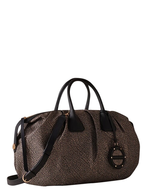 VIS-A-VIS Geantă maxi, cu curea de umăr OP / NATURAL / NEGRU - Genți femei