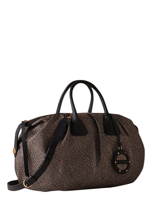 VIS-A-VIS Geantă maxi, cu curea de umăr OP / NATURAL / NEGRU - Genți femei