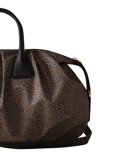 VIS-A-VIS Geantă maxi, cu curea de umăr OP / NATURAL / NEGRU - Genți femei