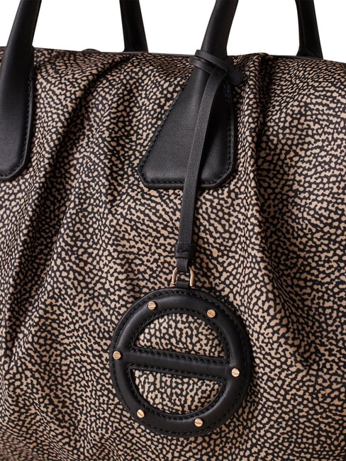 VIS-A-VIS Geantă maxi, cu curea de umăr OP / NATURAL / NEGRU - Genți femei